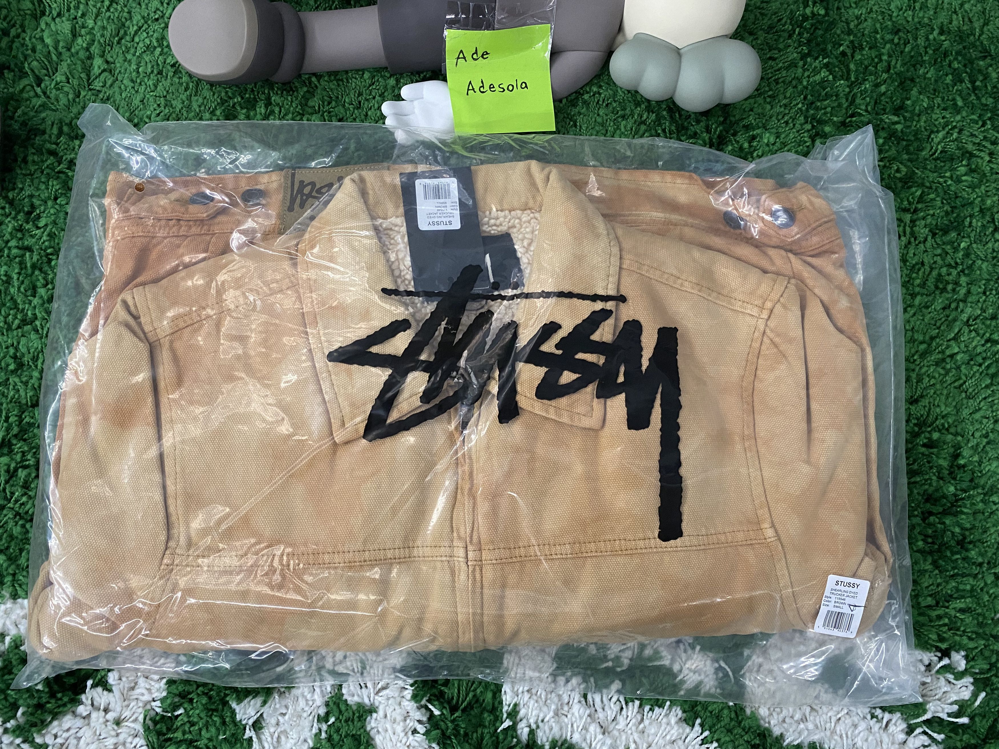 Stussy Shearling Dyed Trucker Jacket Size US S / EU 44-46 / 1 - 3 Thumbnail