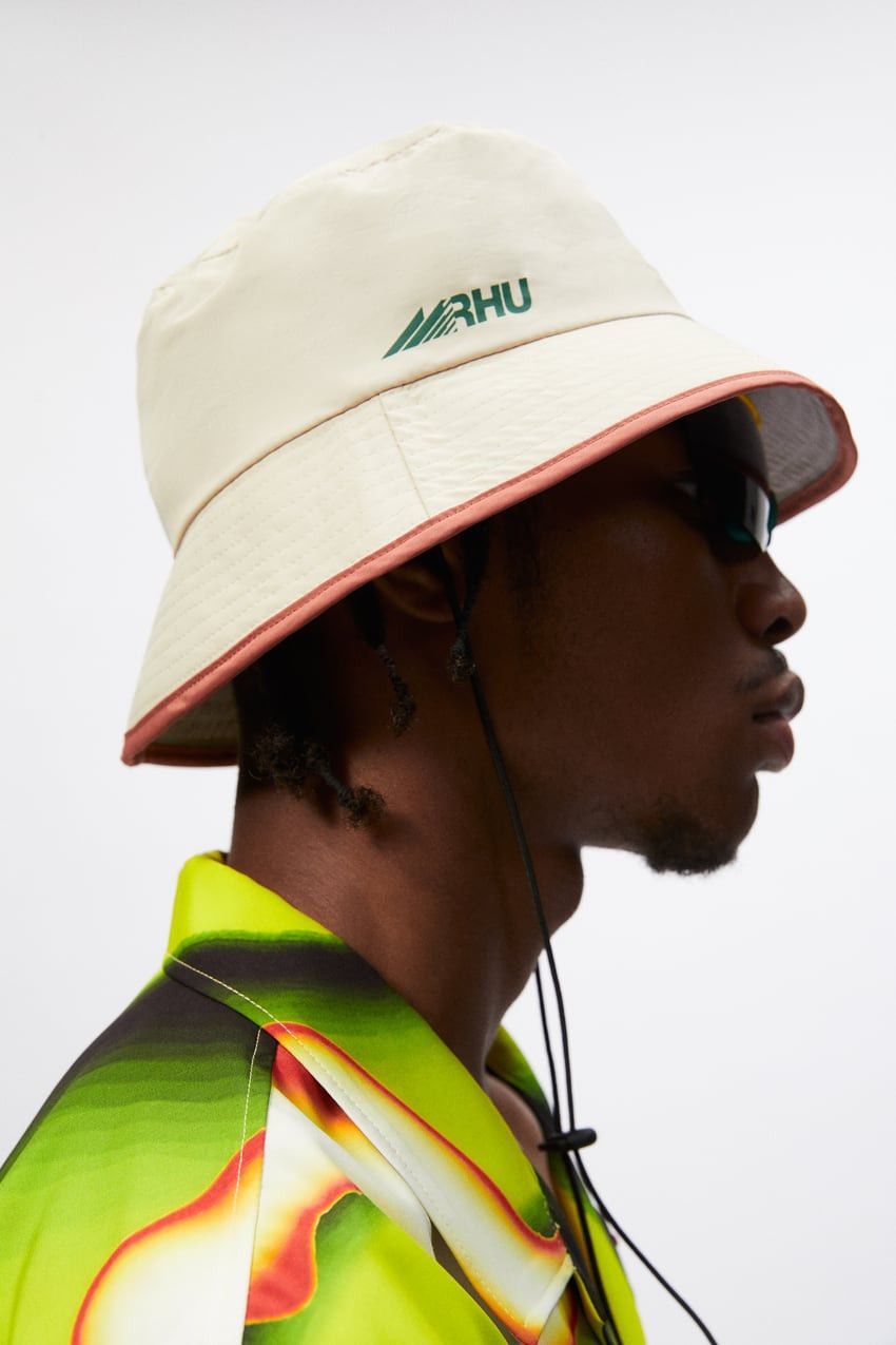 Rhude × Zara Bucket Hat Rhude x Zara Rhuigi Size ONE SIZE - 3 Thumbnail