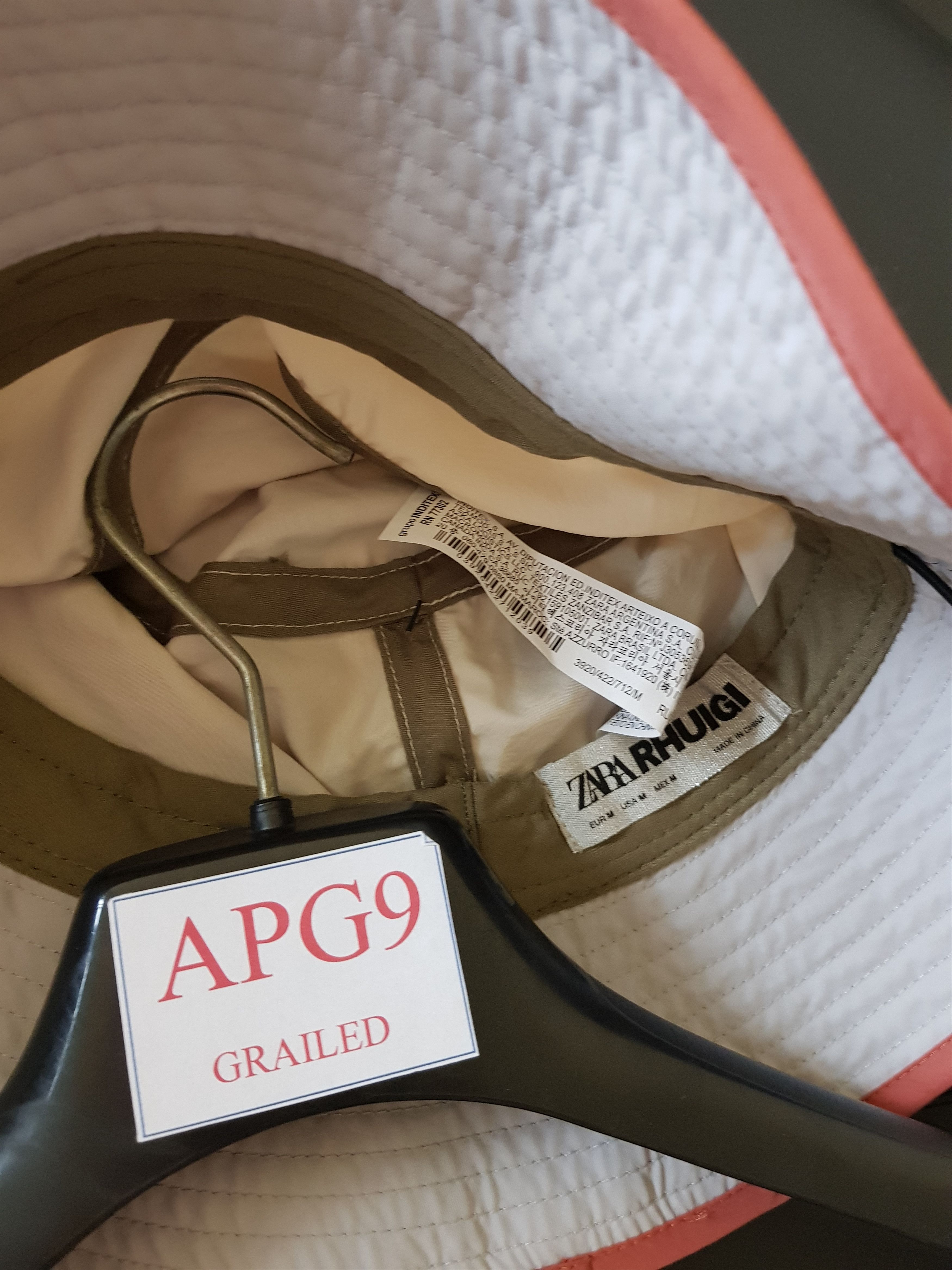 Rhude × Zara Bucket Hat Rhude x Zara Rhuigi Size ONE SIZE - 4 Thumbnail