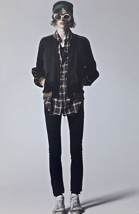 Saint Laurent Paris Saint Laurent SS16 runway plaid shirt | Grailed