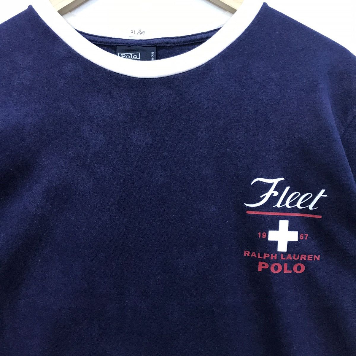 Polo Ralph Lauren × Vintage Vintage Polo Ralph Lauren Flett Men T-shirt Size US S / EU 44-46 / 1 - 3 Thumbnail