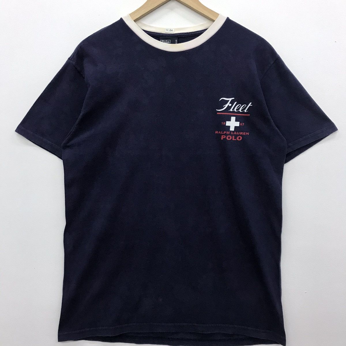 Polo Ralph Lauren × Vintage Vintage Polo Ralph Lauren Flett Men T-shirt Size US S / EU 44-46 / 1 - 2 Thumbnail