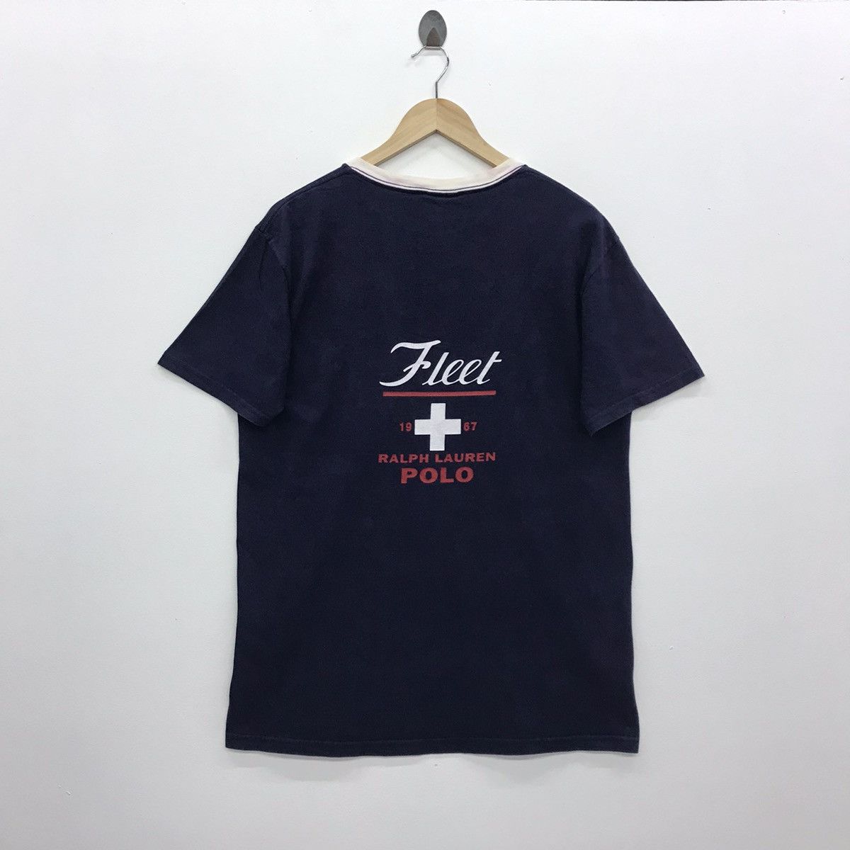 Polo Ralph Lauren × Vintage Vintage Polo Ralph Lauren Flett Men T-shirt Size US S / EU 44-46 / 1 - 7 Thumbnail