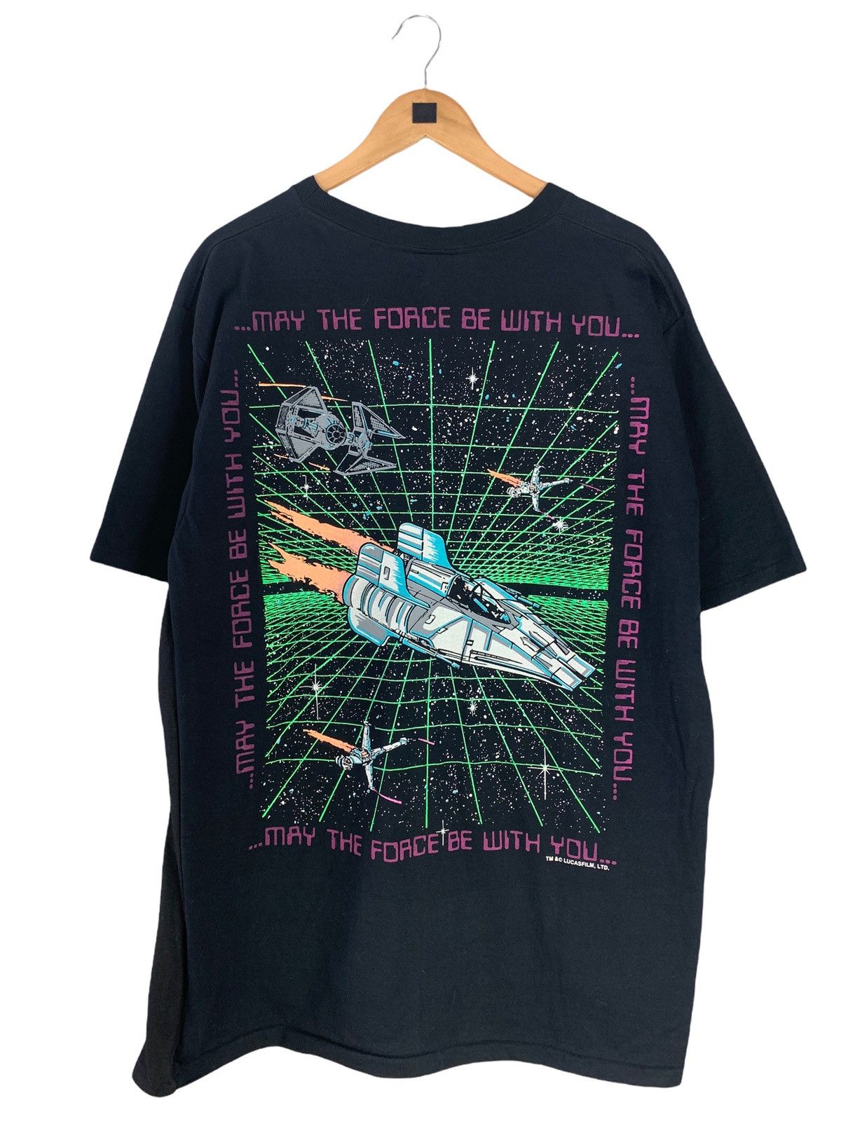 Star Wars × Vintage Vintage Star Wars A Long Time Ago In A Galaxy Far Away Shirt Size US XL / EU 56 / 4 - 2 Thumbnail