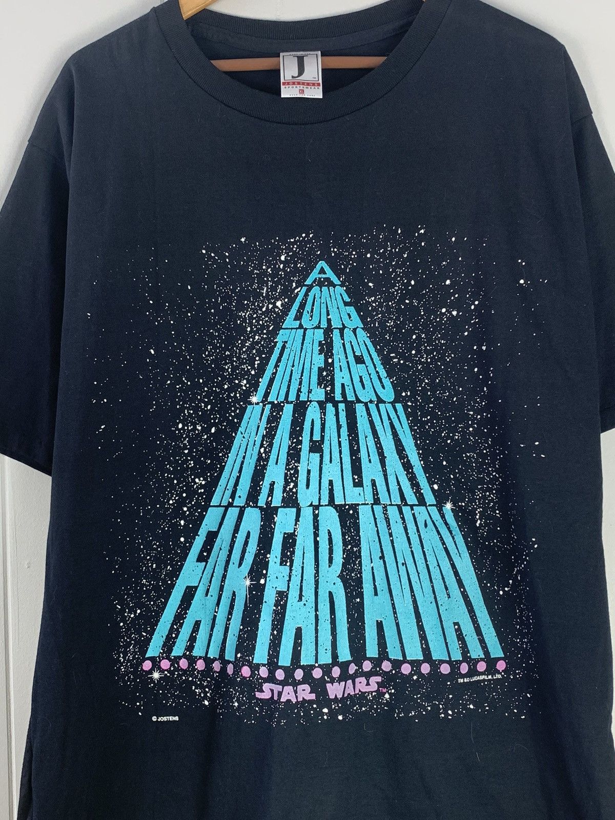 Star Wars × Vintage Vintage Star Wars A Long Time Ago In A Galaxy Far Away Shirt Size US XL / EU 56 / 4 - 3 Thumbnail