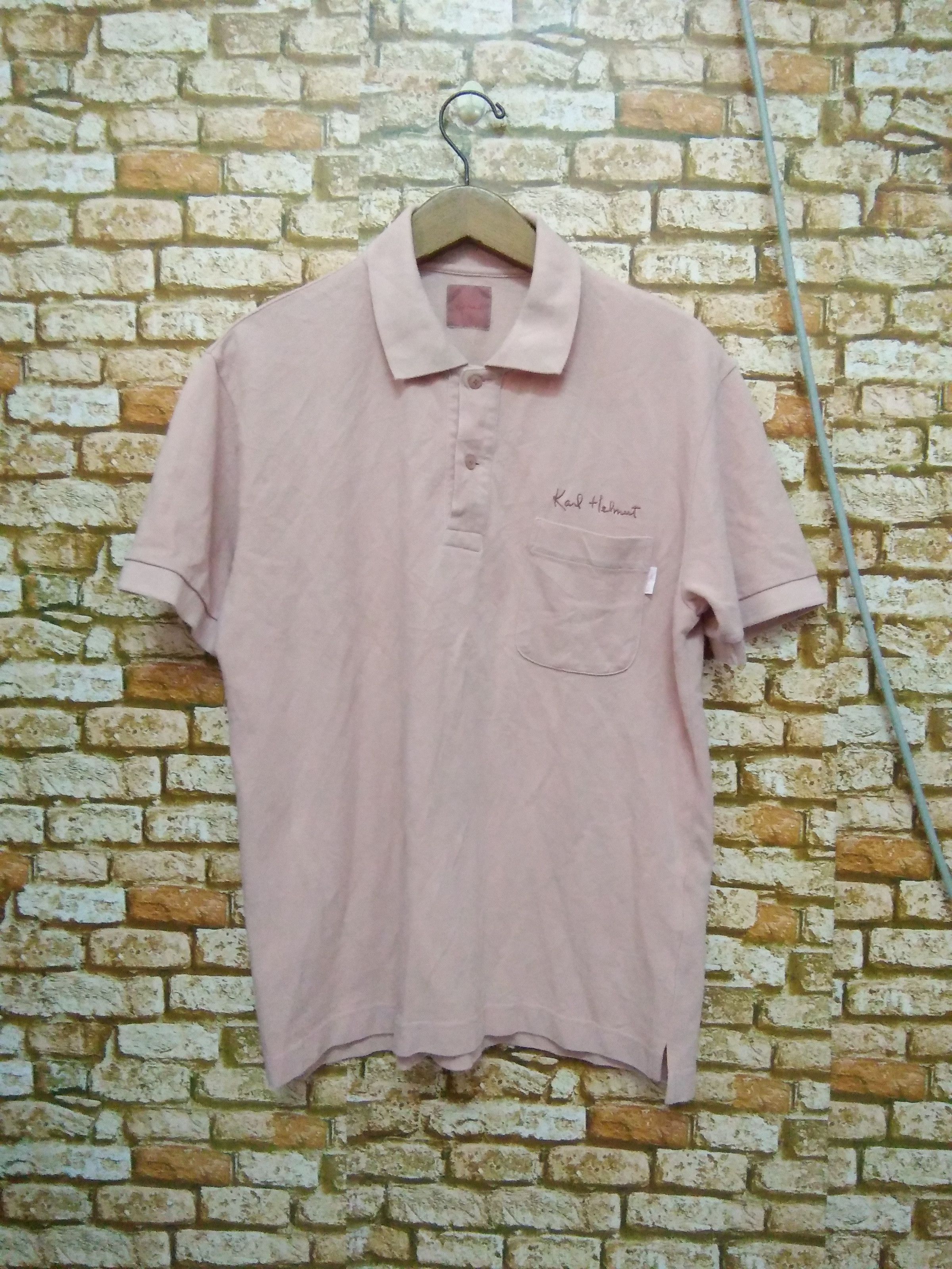 Karl Helmut KARL HELMUT POLO SHIRT EMBROIDERED LOGO (A685) Size US M / EU 48-50 / 2 - 2 Thumbnail