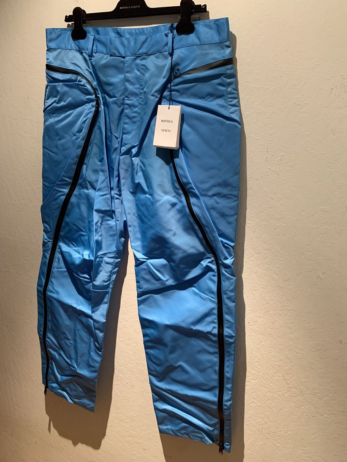 Bottega Veneta × Designer *RARE* New Bottega Veneta Nylon Convertible Zipper Pants Size US 36 / EU 52 - 1 Thumbnail