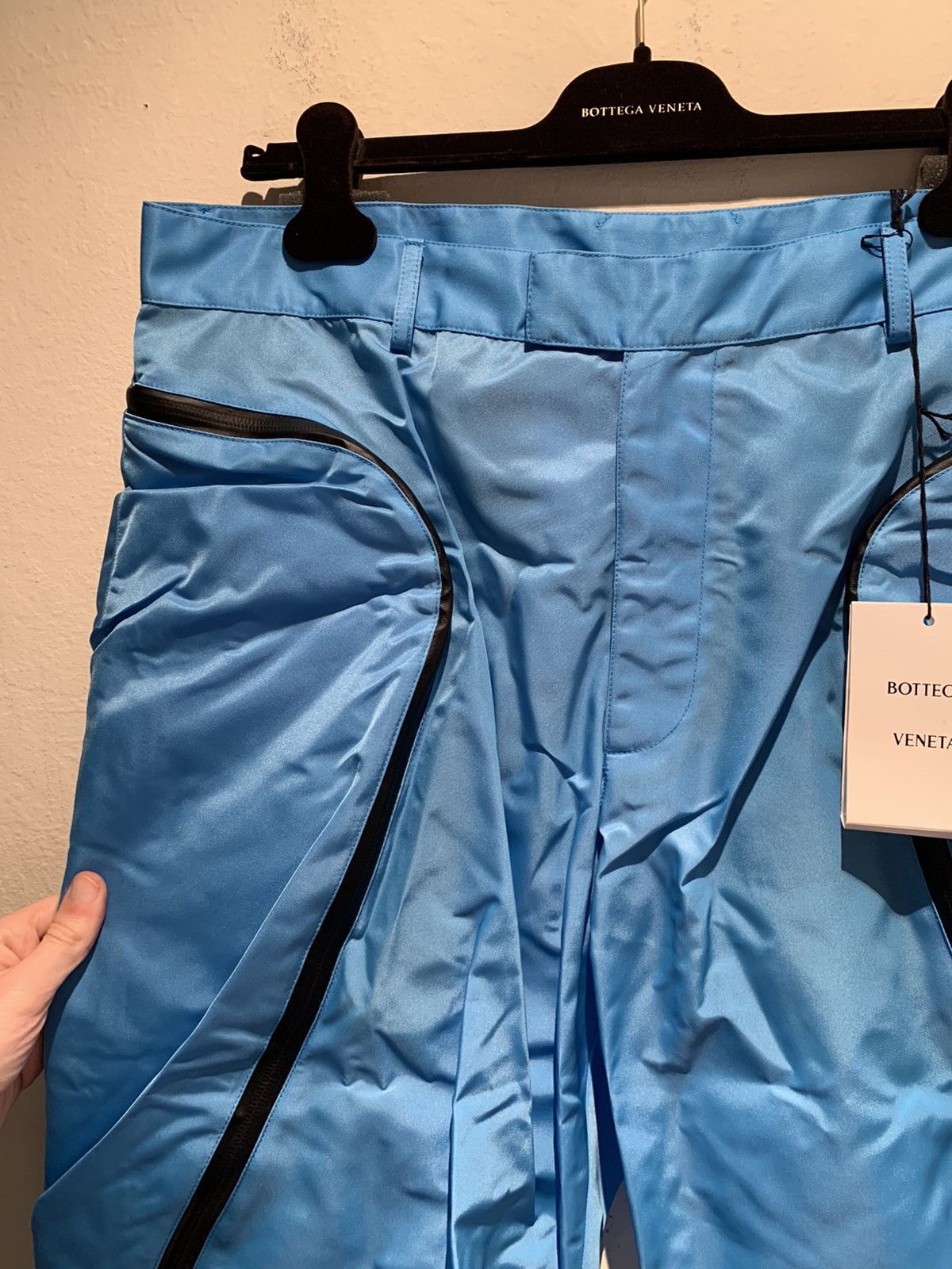 Bottega Veneta × Designer *RARE* New Bottega Veneta Nylon Convertible Zipper Pants Size US 36 / EU 52 - 7 Thumbnail