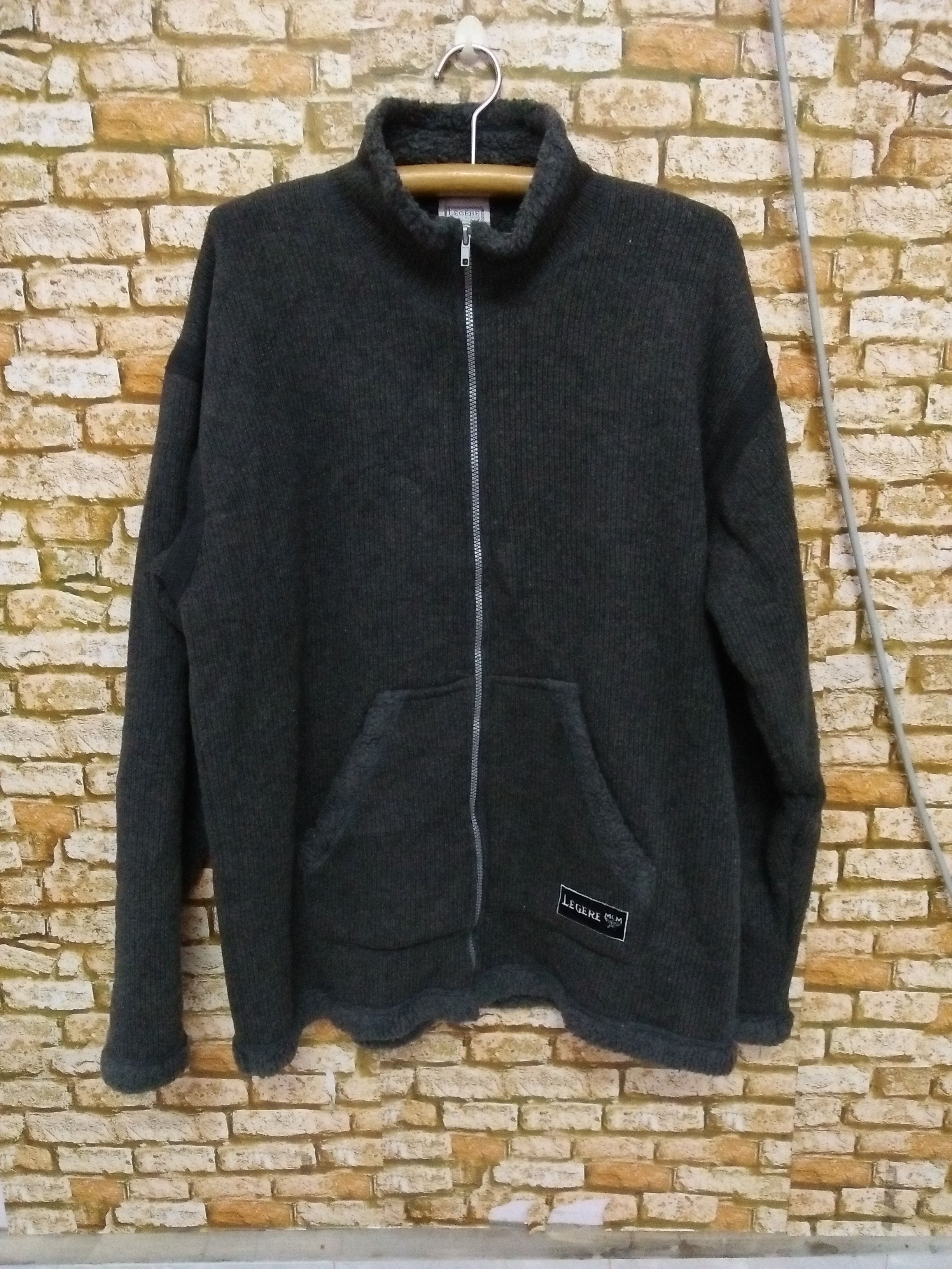 MCM LEGERE BY MCM ITALY KNIT FLEECE (B158) Size US L / EU 52-54 / 3 - 1 Thumbnail