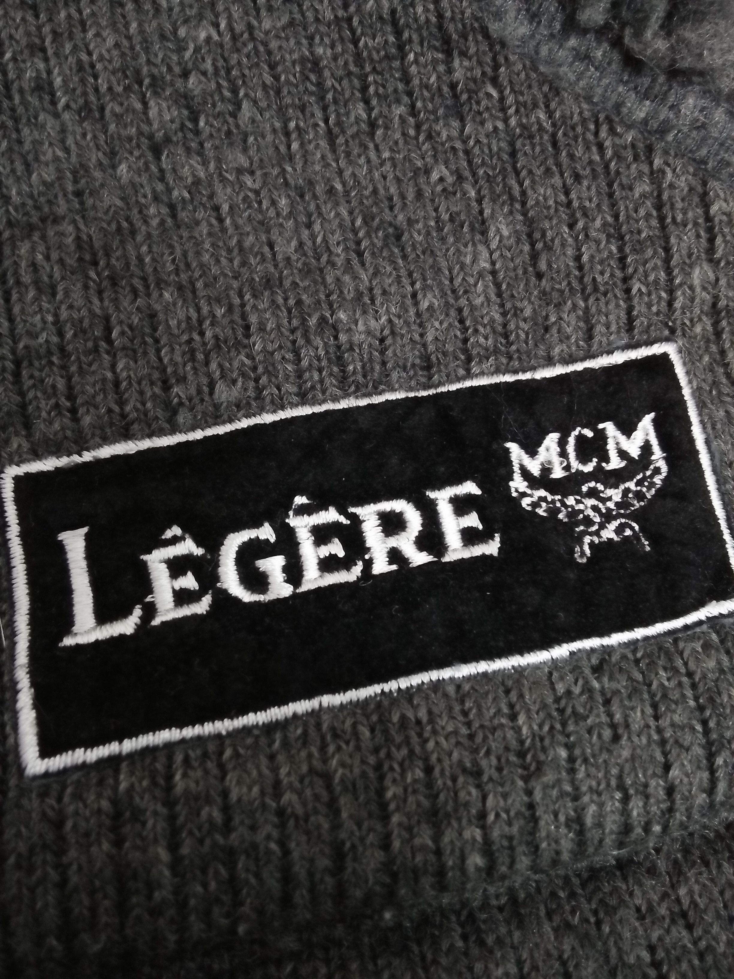 MCM LEGERE BY MCM ITALY KNIT FLEECE (B158) Size US L / EU 52-54 / 3 - 5 Thumbnail