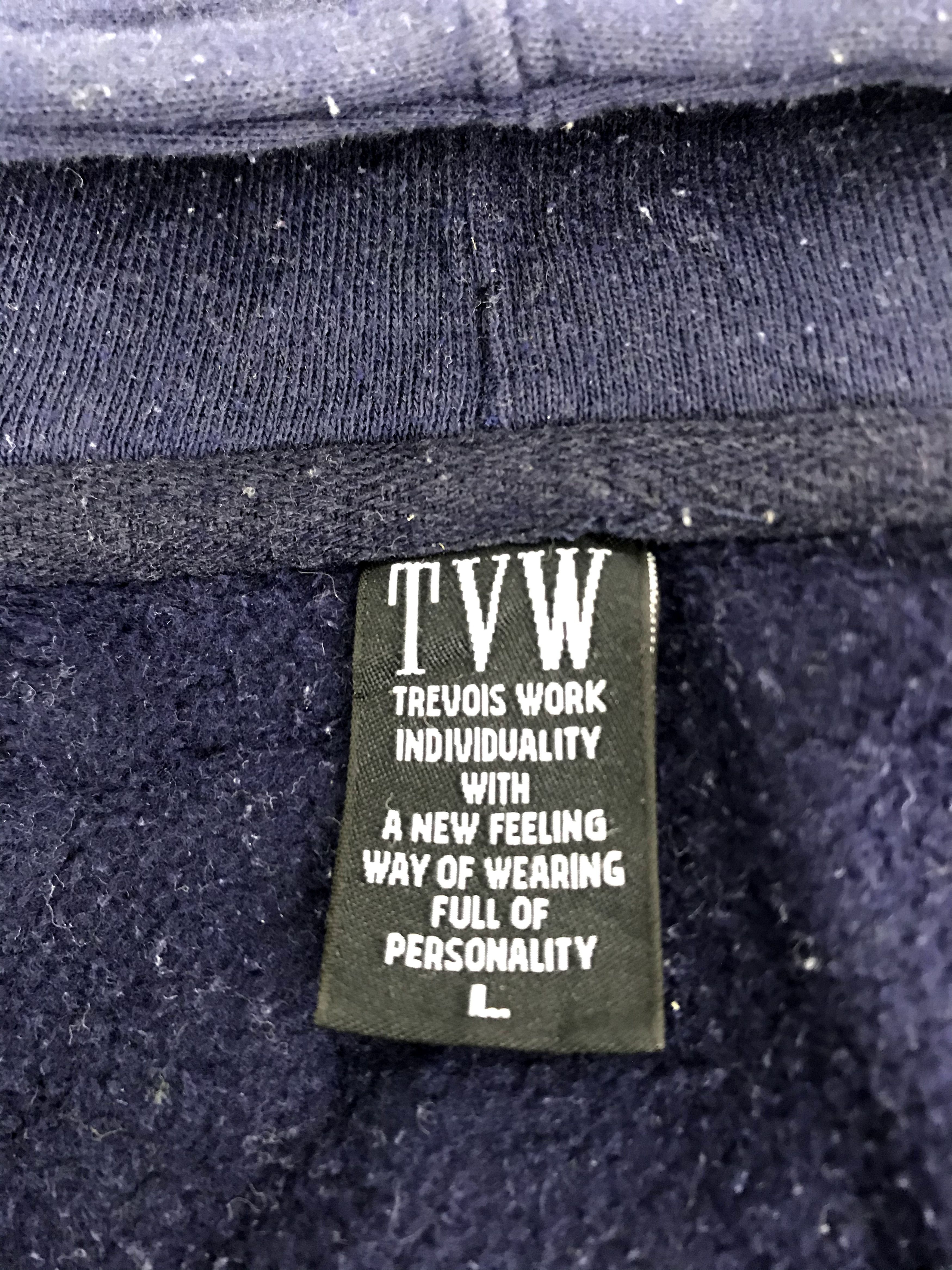 Japanese Brand Vintage Style Tvw Trevois Work Arcadium Stadiums Fleece Size US L / EU 52-54 / 3 - 8 Thumbnail