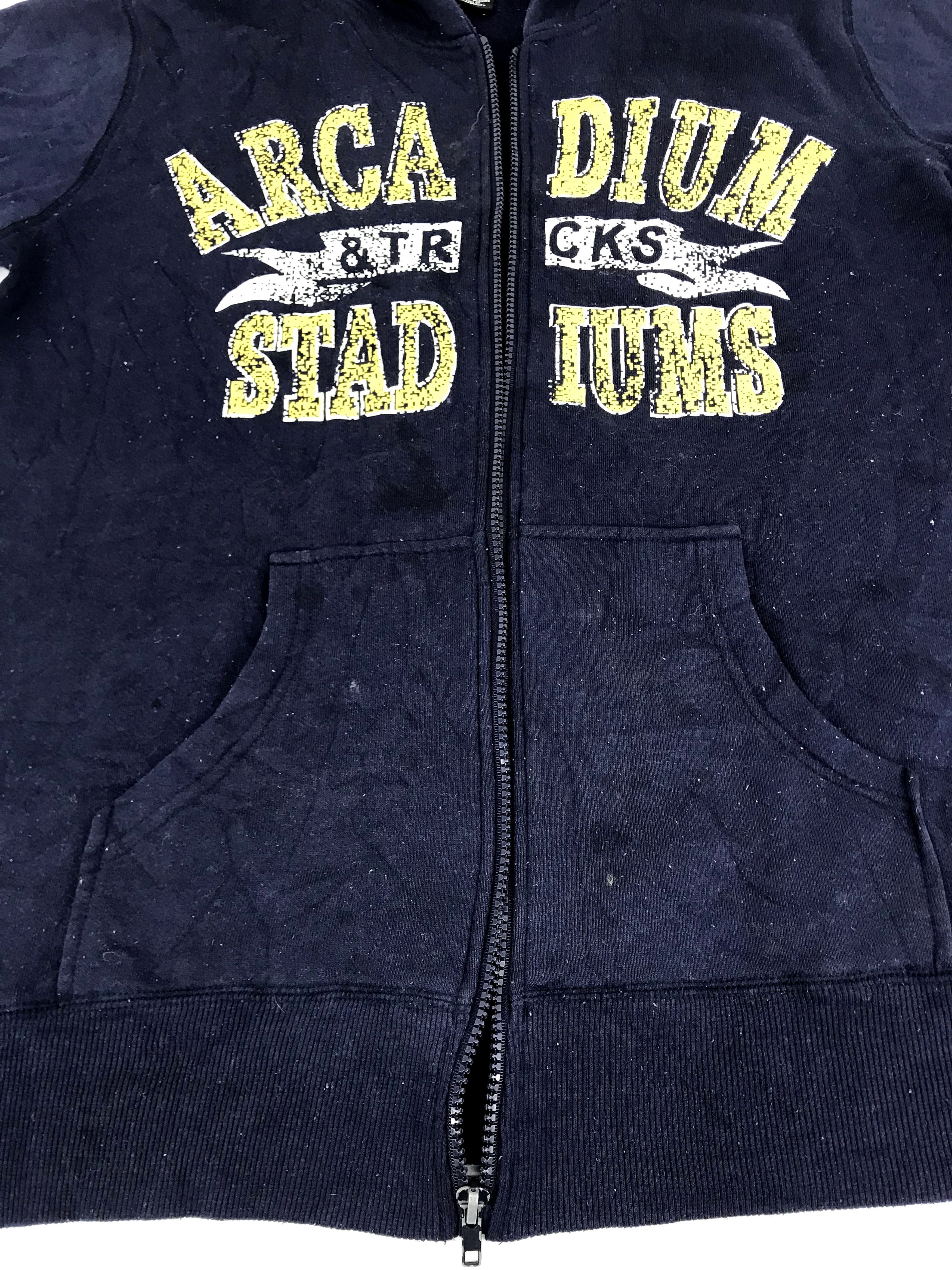 Japanese Brand Vintage Style Tvw Trevois Work Arcadium Stadiums Fleece Size US L / EU 52-54 / 3 - 3 Thumbnail
