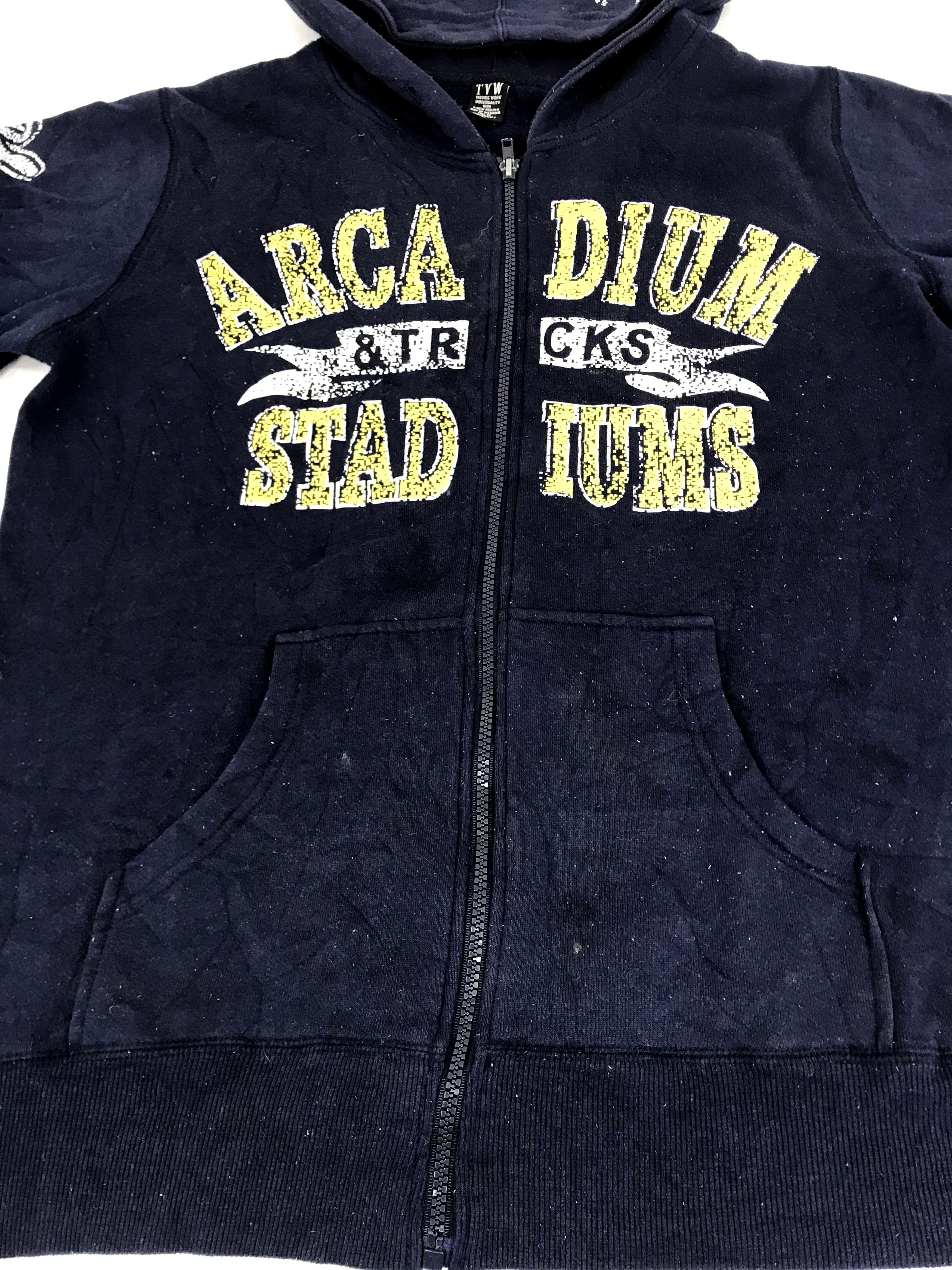 Japanese Brand Vintage Style Tvw Trevois Work Arcadium Stadiums Fleece Size US L / EU 52-54 / 3 - 2 Thumbnail