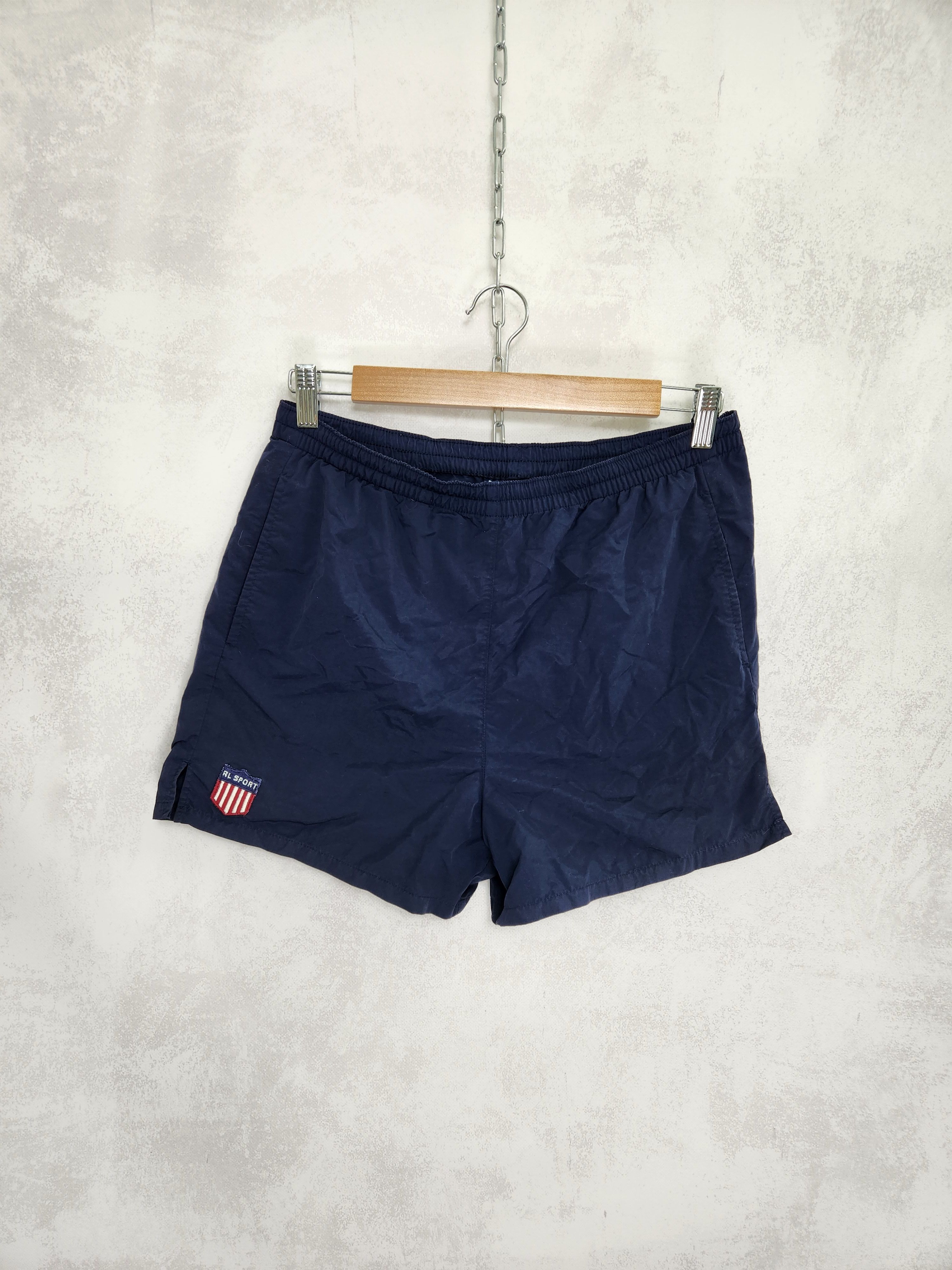 Polo Ralph Lauren × Vintage Vintage Polo Sport Ralph Lauren Shorts Swimming Trunks Size US 30 / EU 46 - 1 Thumbnail