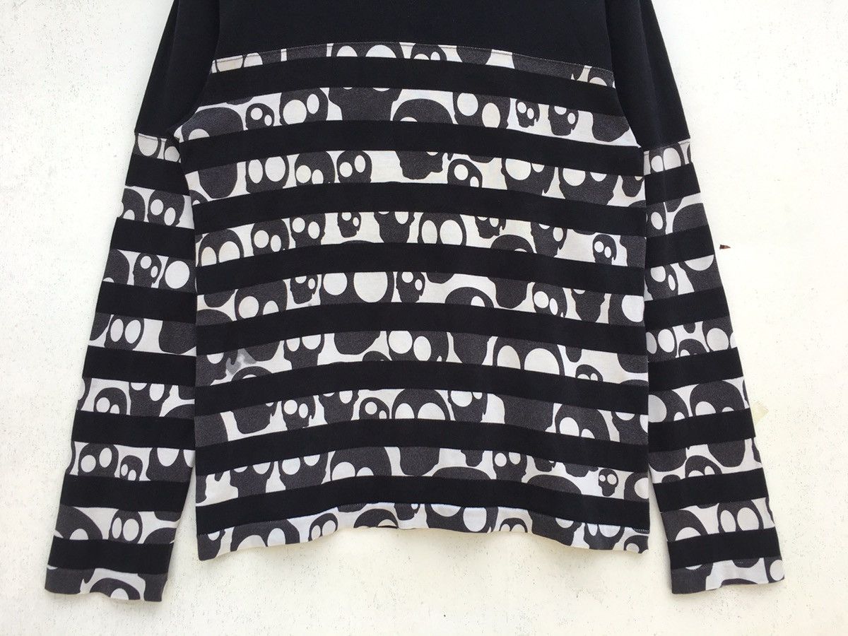 Comme des Garcons Rare Comme DES Garcons Homme Long Sleeve Tee Skulls AD2010 Size US M / EU 48-50 / 2 - 7 Thumbnail