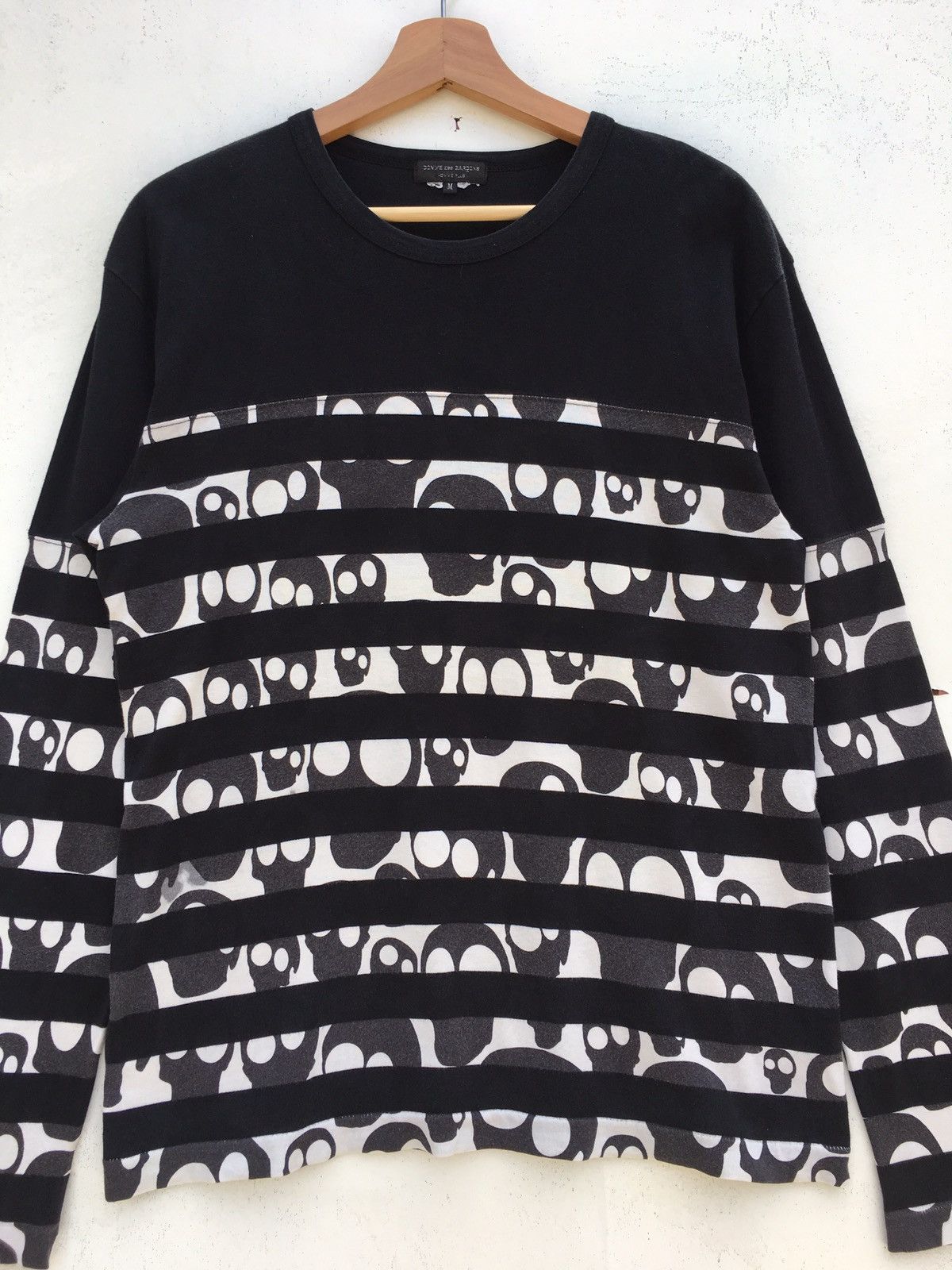Comme des Garcons Rare Comme DES Garcons Homme Long Sleeve Tee Skulls AD2010 Size US M / EU 48-50 / 2 - 4 Thumbnail