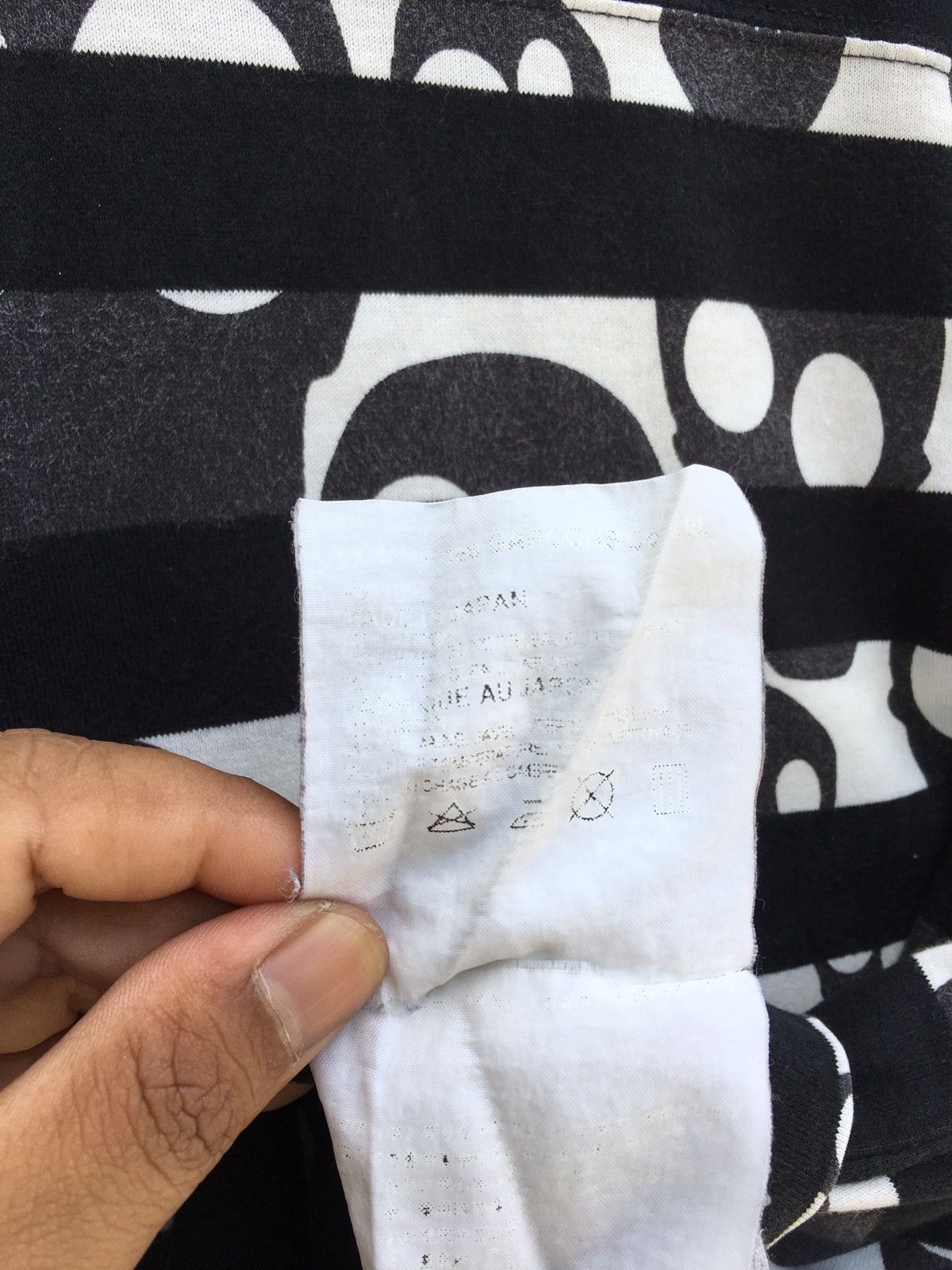 Comme des Garcons Rare Comme DES Garcons Homme Long Sleeve Tee Skulls AD2010 Size US M / EU 48-50 / 2 - 11 Thumbnail