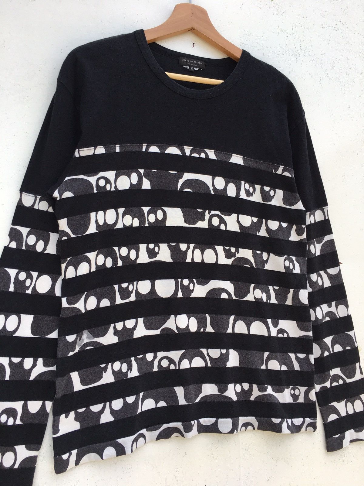 Comme des Garcons Rare Comme DES Garcons Homme Long Sleeve Tee Skulls AD2010 Size US M / EU 48-50 / 2 - 5 Thumbnail