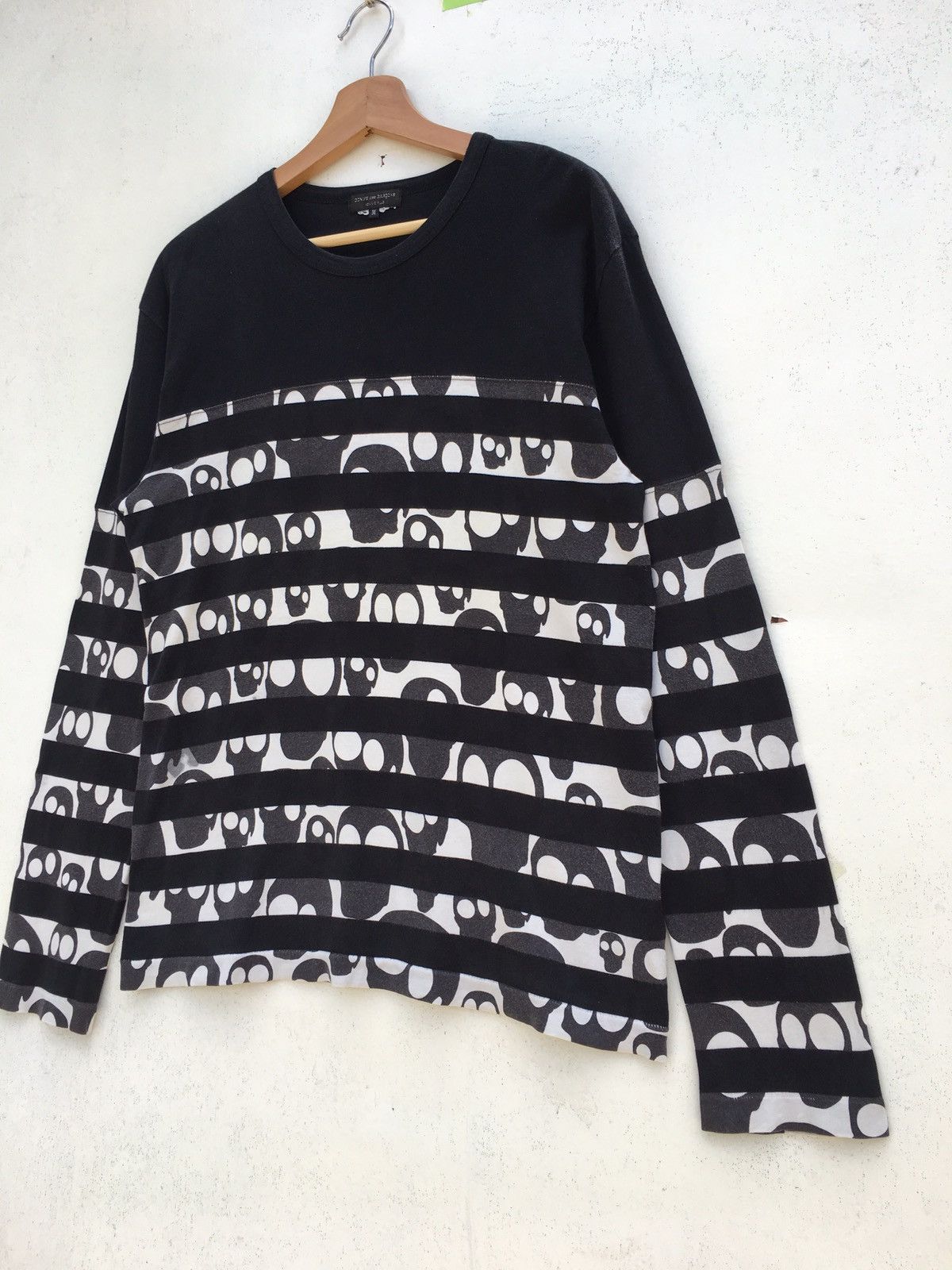 Comme des Garcons Rare Comme DES Garcons Homme Long Sleeve Tee Skulls AD2010 Size US M / EU 48-50 / 2 - 3 Thumbnail