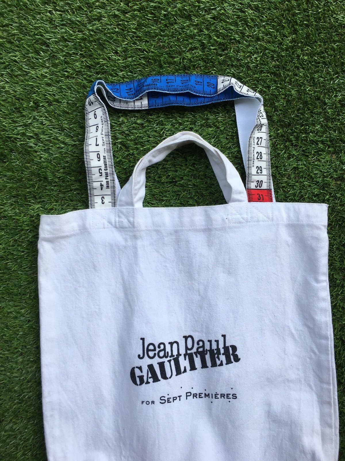 Jean Paul Gaultier Jean Paul Gaultier Canvas Bag Magazine Size Sept Premieres Size ONE SIZE - 4 Thumbnail