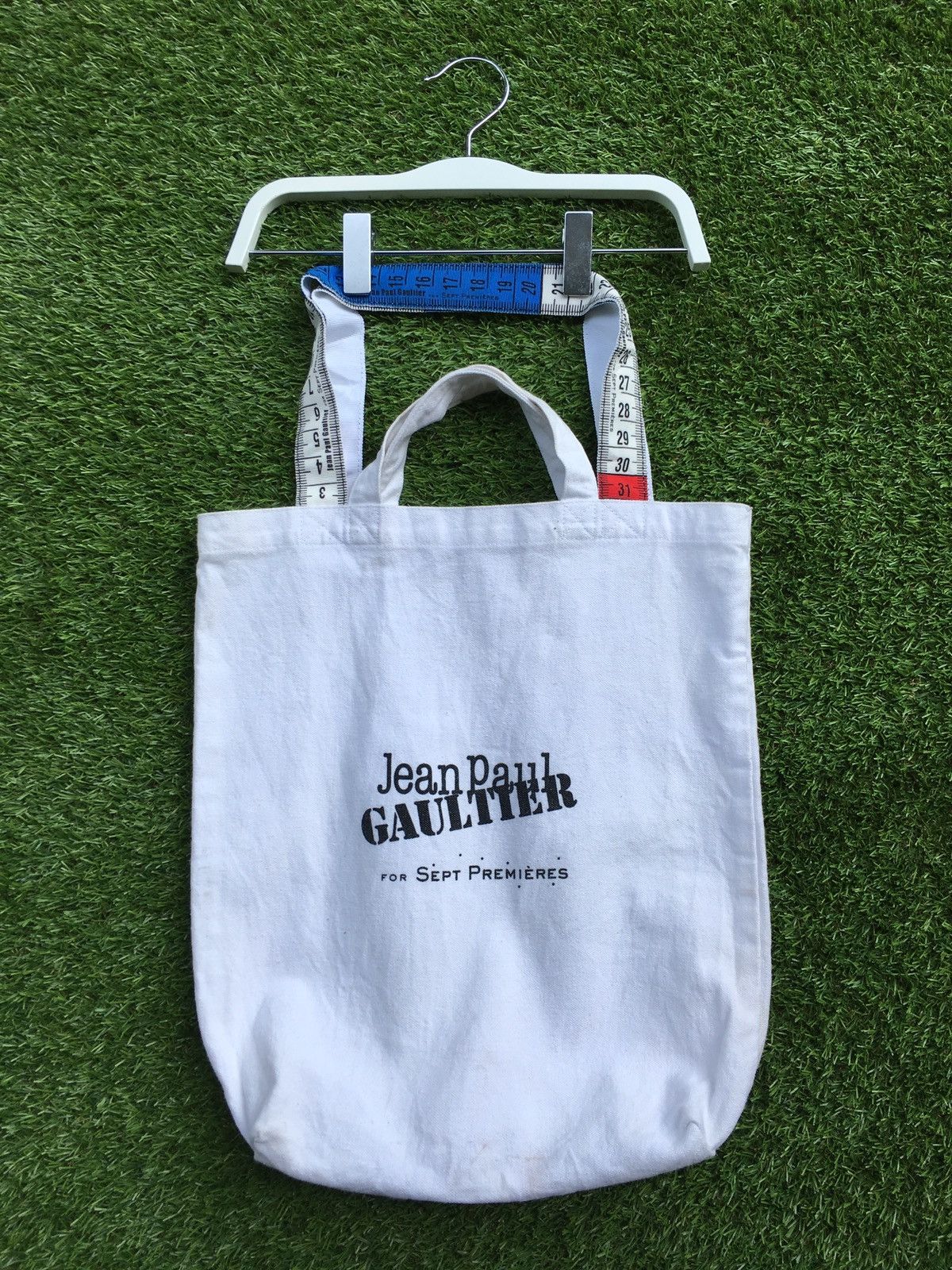 Jean Paul Gaultier Jean Paul Gaultier Canvas Bag Magazine Size Sept Premieres Size ONE SIZE - 1 Thumbnail