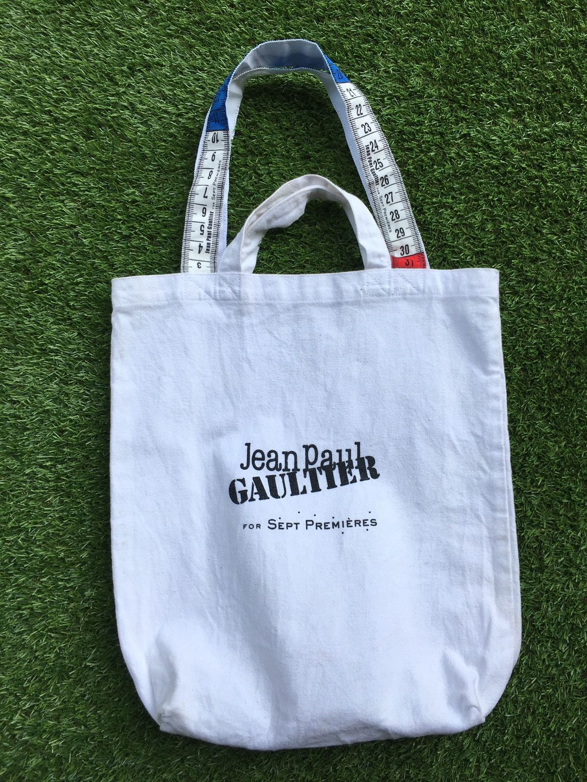 Jean Paul Gaultier Jean Paul Gaultier Canvas Bag Magazine Size Sept Premieres Size ONE SIZE - 6 Thumbnail