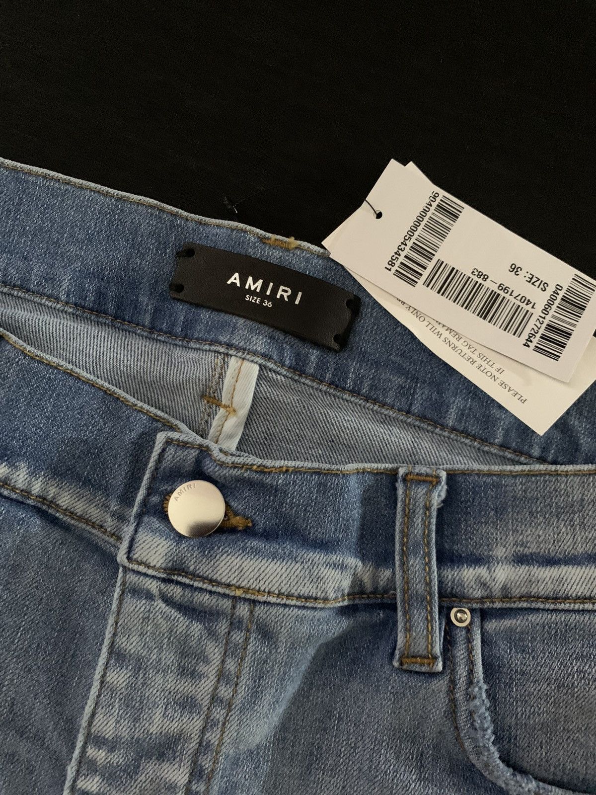 Amiri Amiri Hibiscus Art Patch Denim Jeans Size US 36 / EU 52 - 5 Thumbnail