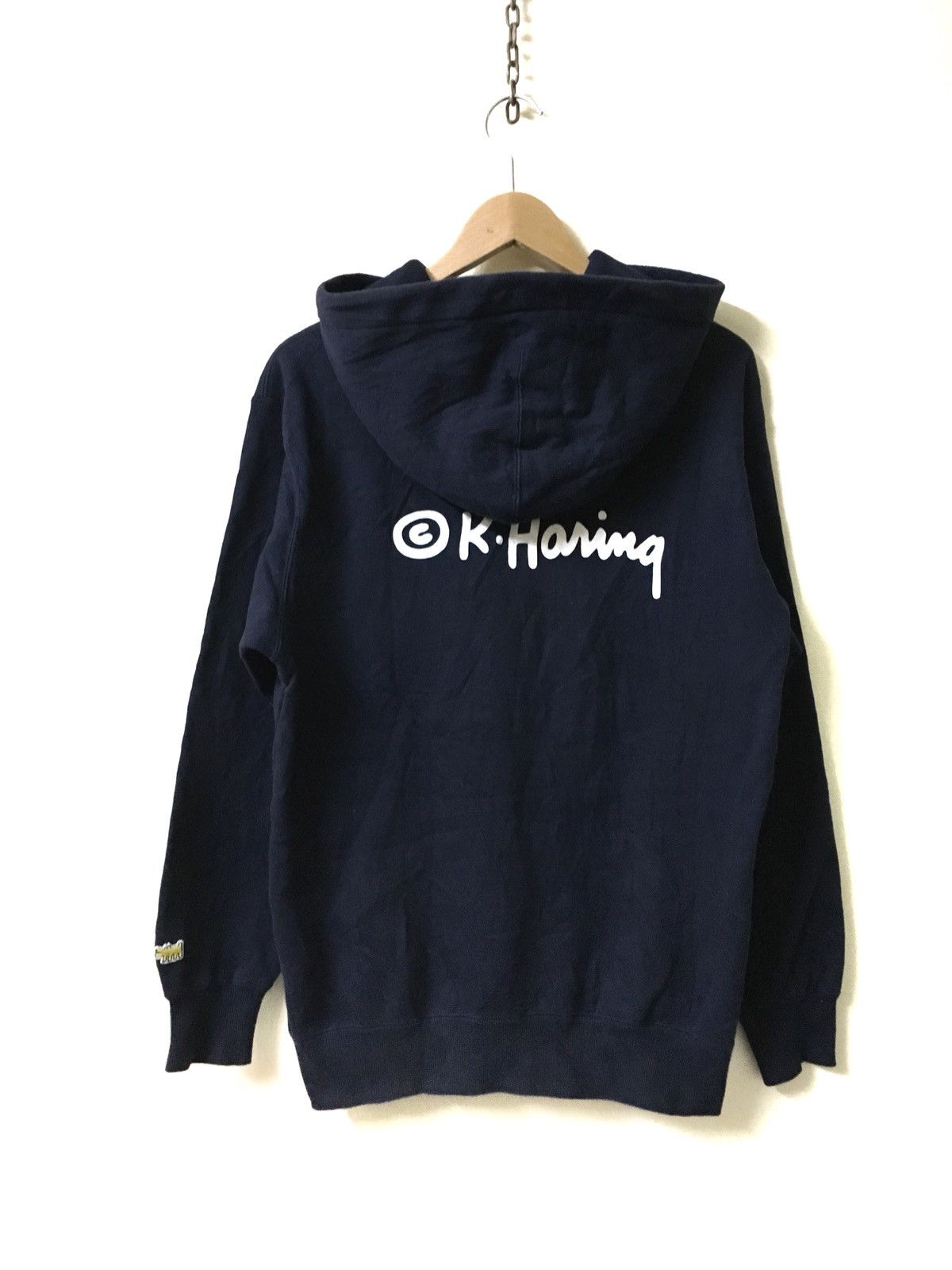 Japanese Brand × Keith Haring K haring hoodies spellout Size US M / EU 48-50 / 2 - 2 Thumbnail