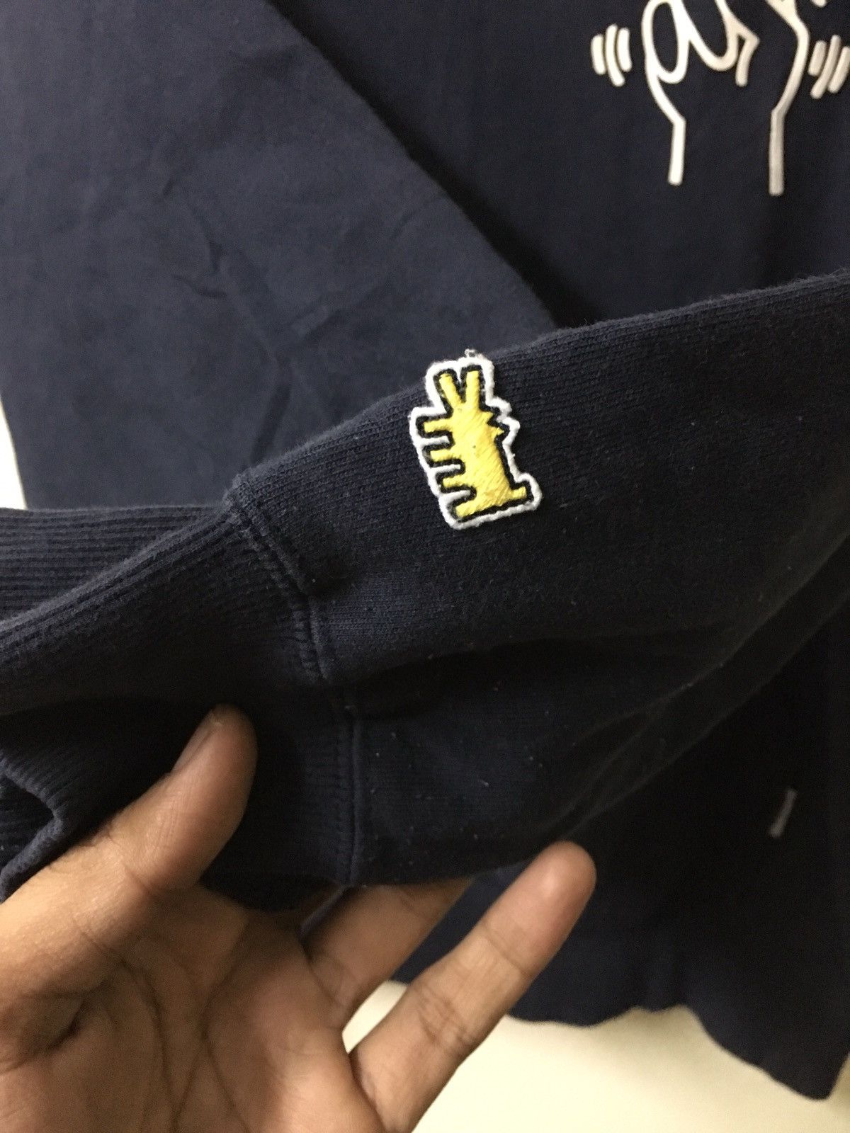 Japanese Brand × Keith Haring K haring hoodies spellout Size US M / EU 48-50 / 2 - 7 Thumbnail