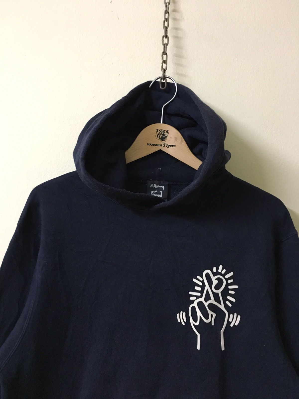 Japanese Brand × Keith Haring K haring hoodies spellout Size US M / EU 48-50 / 2 - 5 Thumbnail