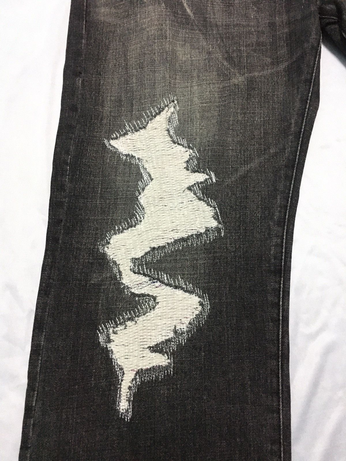 Criminal Damage × Japanese Brand Japanese brand and sun distressed lightning strikes Size US 37 - 9 Thumbnail