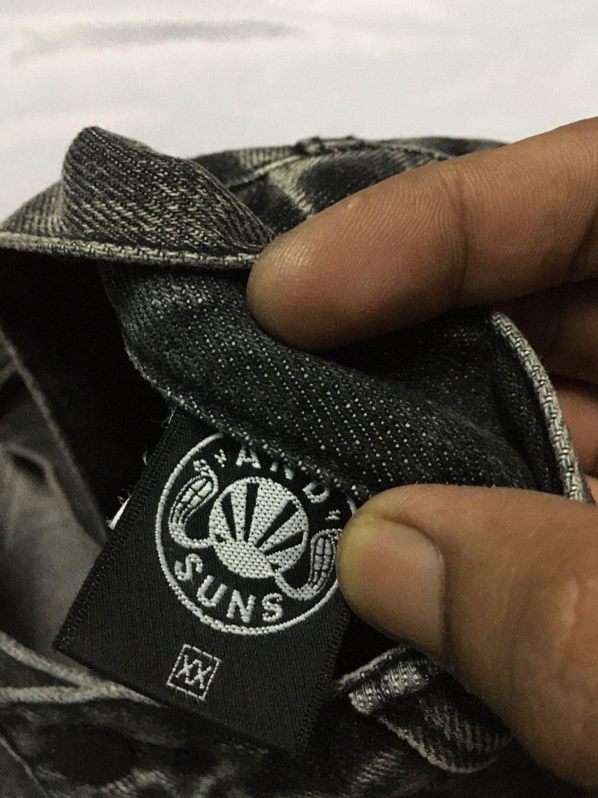 Criminal Damage × Japanese Brand Japanese brand and sun distressed lightning strikes Size US 37 - 6 Thumbnail