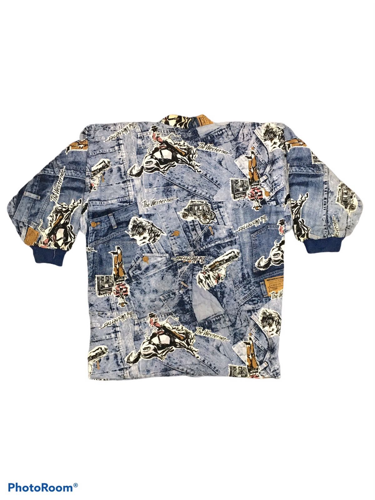Vintage Kimono Japan The Westener Fullprint Size US L / EU 52-54 / 3 - 7 Thumbnail