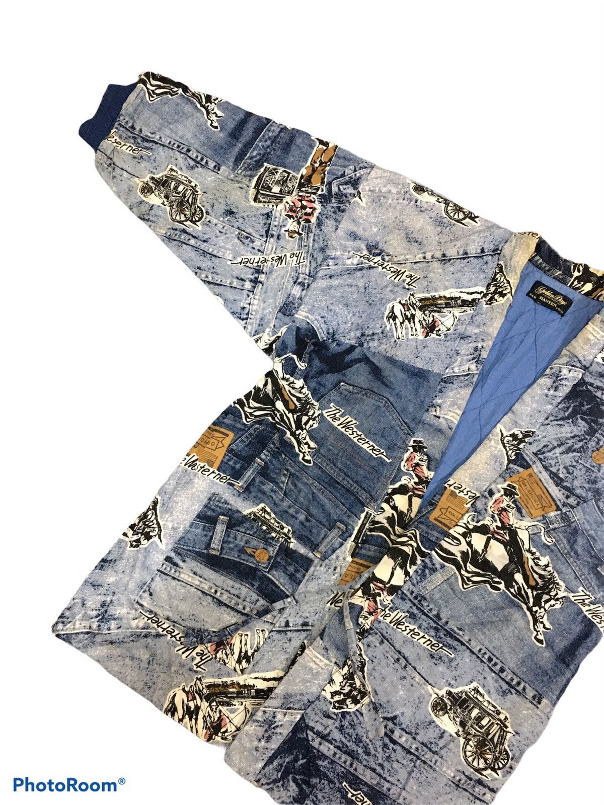 Vintage Kimono Japan The Westener Fullprint Size US L / EU 52-54 / 3 - 1 Thumbnail