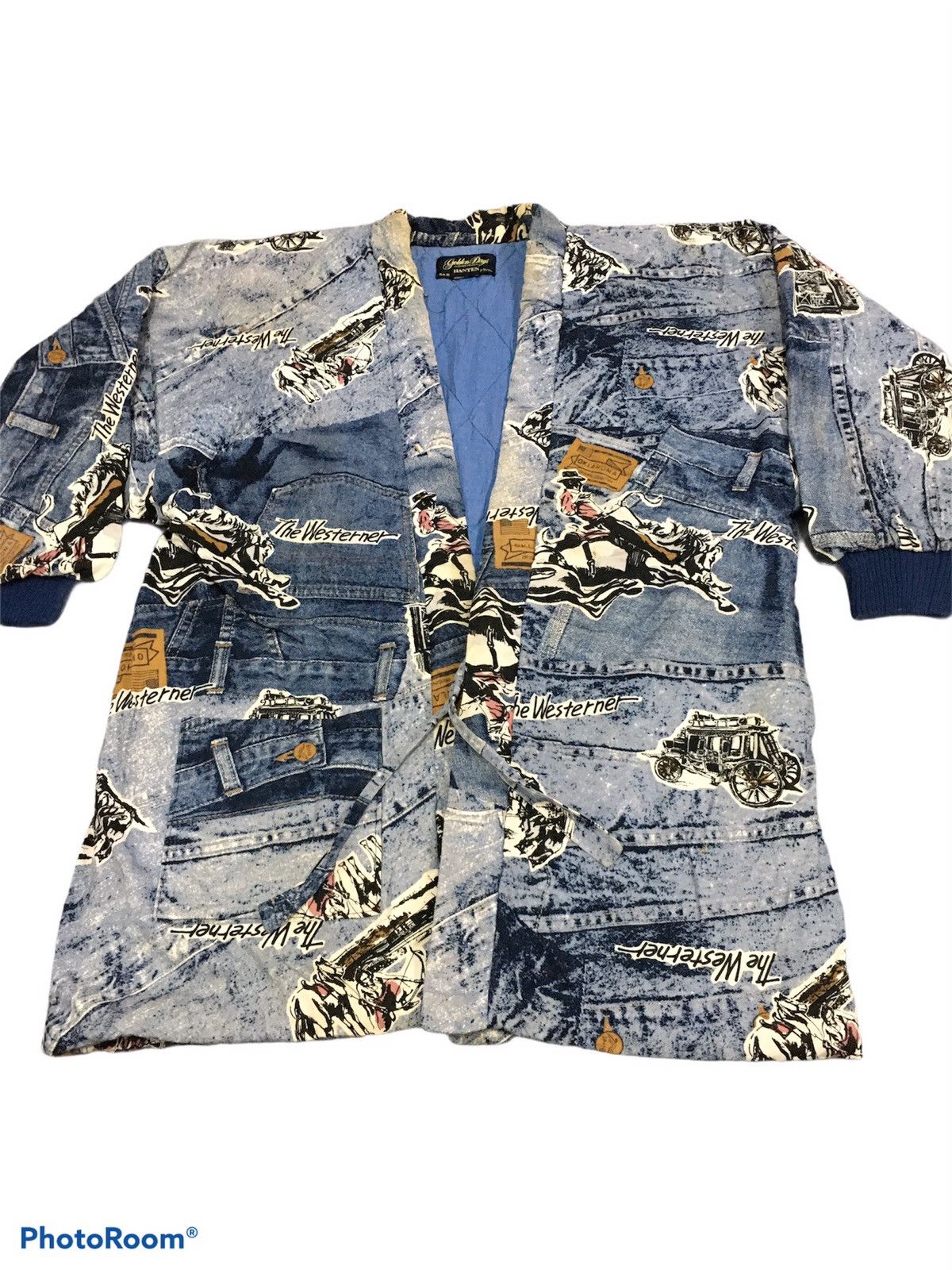 Vintage Kimono Japan The Westener Fullprint Size US L / EU 52-54 / 3 - 5 Thumbnail