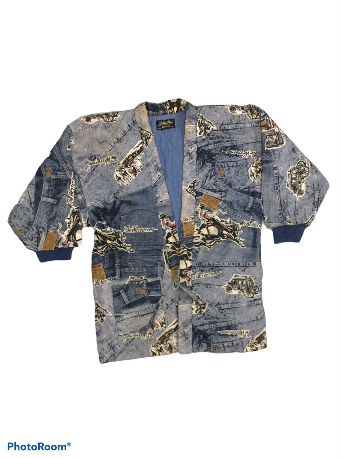 Vintage Kimono Japan The Westener Fullprint Size US L / EU 52-54 / 3 - 4 Thumbnail