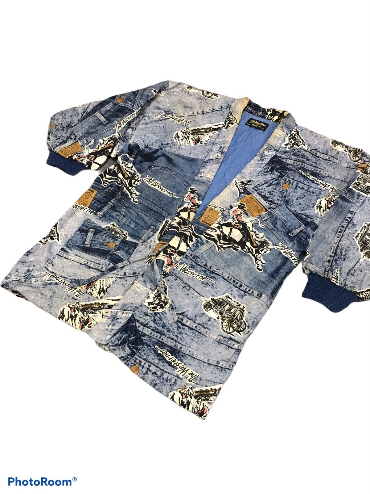 Vintage Kimono Japan The Westener Fullprint Size US L / EU 52-54 / 3 - 6 Thumbnail