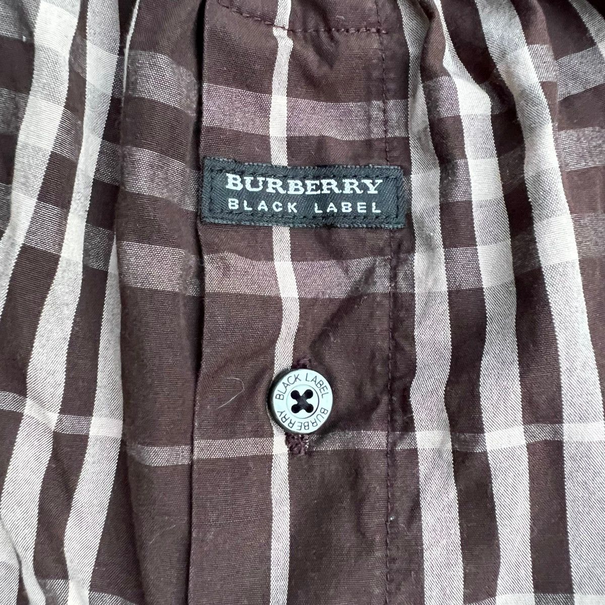 Black Label VINTAGE BURBERRY BLACK LABEL BOXERS Size 32 - 15 Thumbnail