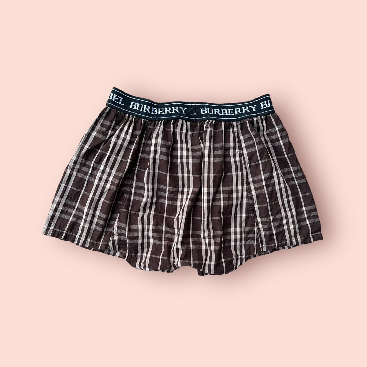 Black Label VINTAGE BURBERRY BLACK LABEL BOXERS Size 32 - 6 Thumbnail
