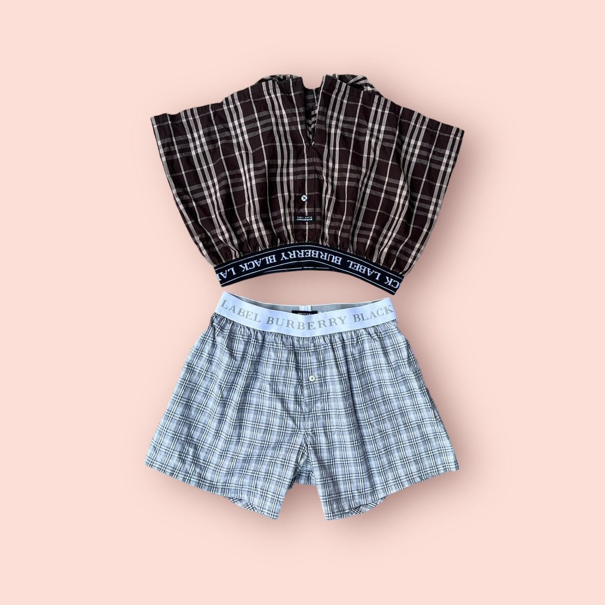 Black Label VINTAGE BURBERRY BLACK LABEL BOXERS Size 32 - 13 Thumbnail