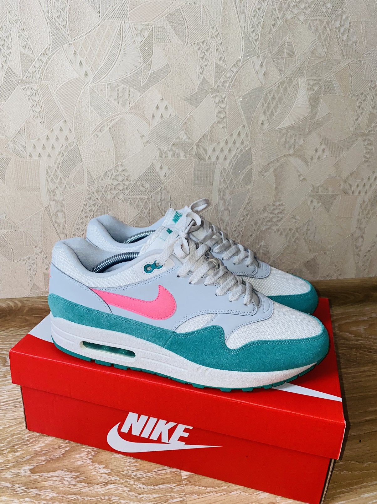 Nike × Parra × Patta NikeLab Air Max1 Watermelon Atmos Clot ACG Concepts Size US 10.5 / EU 43-44 - 5 Thumbnail