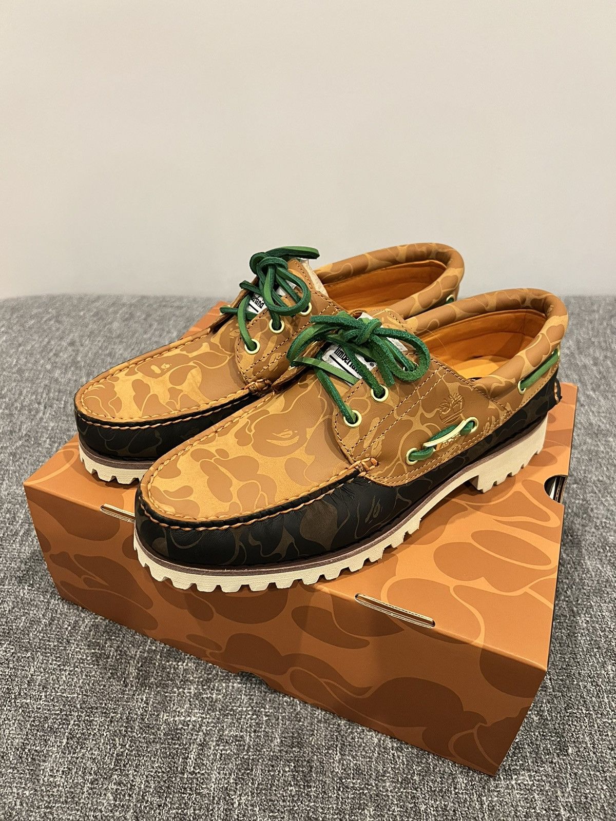 Bape × Timberland BAPE x Timberland 3 Eye Classic Lug US9