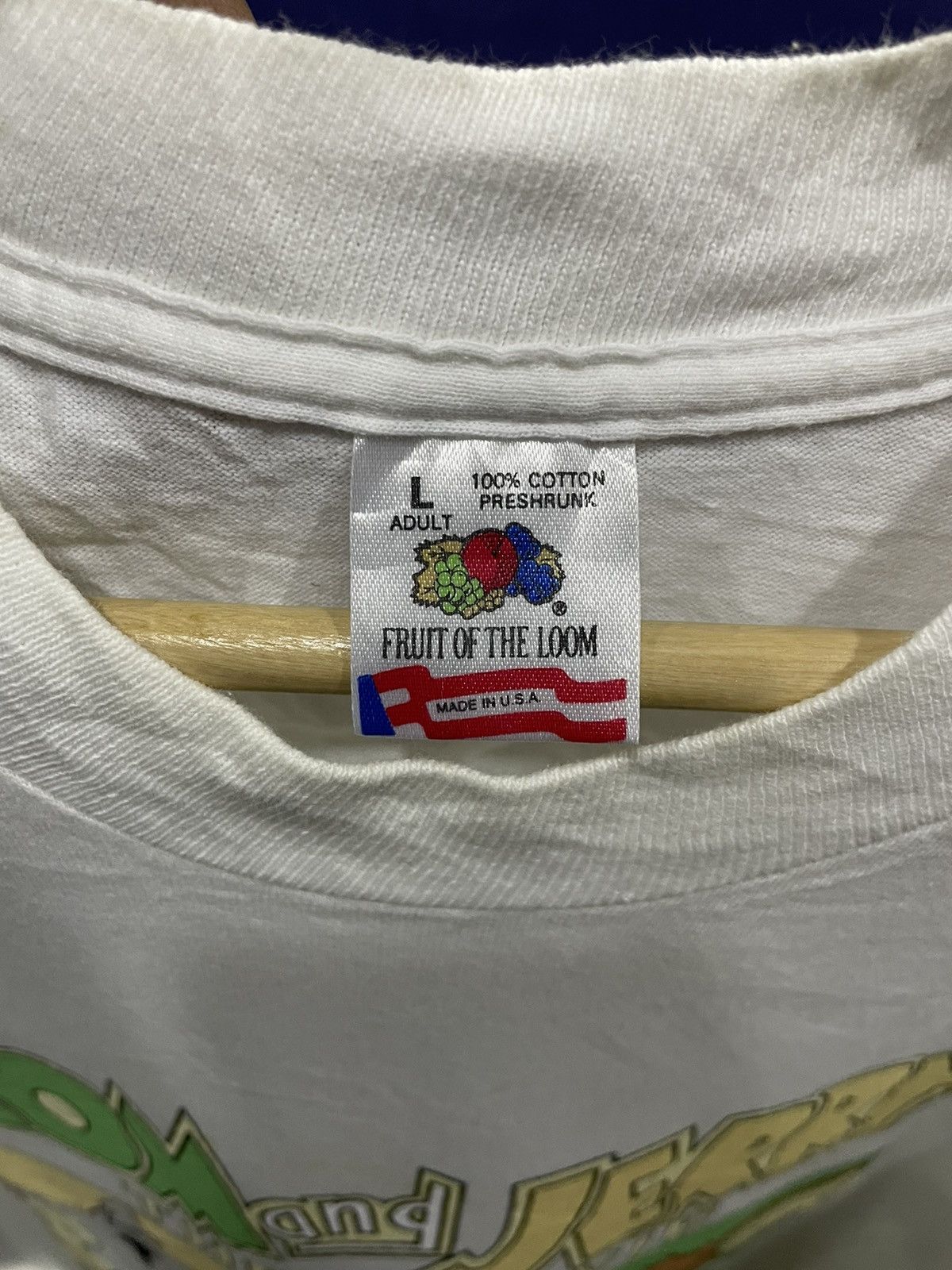 Fruit Of The Loom × Vintage Vintage 90s Fruit of The Loom Tom And Jerry The Movie 1994 Size US L / EU 52-54 / 3 - 8 Thumbnail