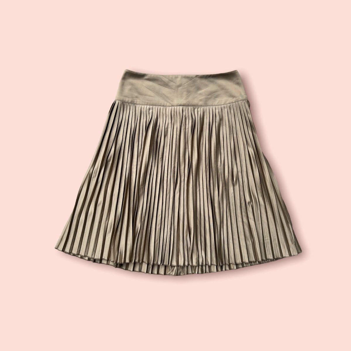 image of Jun Takahashi x Lemaire Uniqlo X Lemaire (Uniqlo U) Pleated Skirts in Champagne Gold, Women's (Size