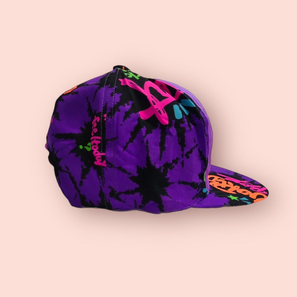Japanese Brand × Vintage RARE FULLPRINTED JAPANESE VINTAGE SNAPBACK Size ONE SIZE - 7 Thumbnail