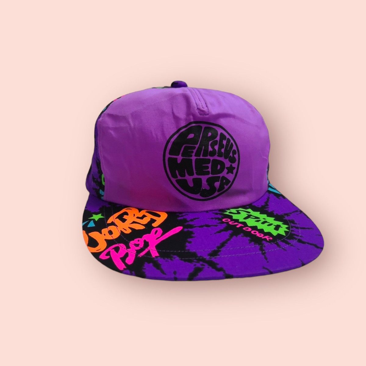 Japanese Brand × Vintage RARE FULLPRINTED JAPANESE VINTAGE SNAPBACK Size ONE SIZE - 4 Thumbnail