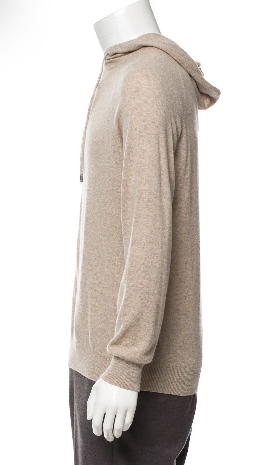 NWT Suitsupply 100% Cashmere Beige Sweater Hoodie SOLD OUT
