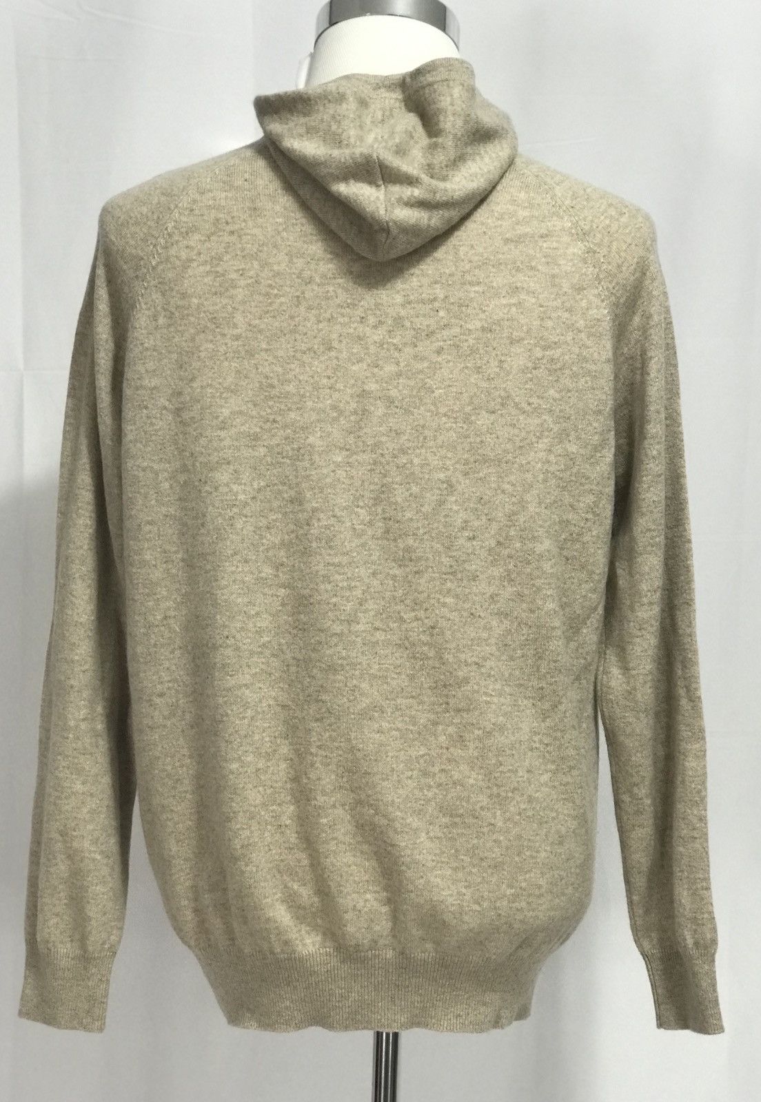 NWT Suitsupply 100% Cashmere Beige Sweater Hoodie SOLD OUT