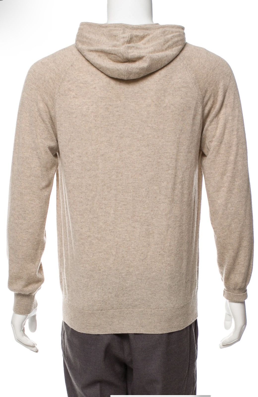 NWT Suitsupply 100% Cashmere Beige Sweater Hoodie SOLD OUT