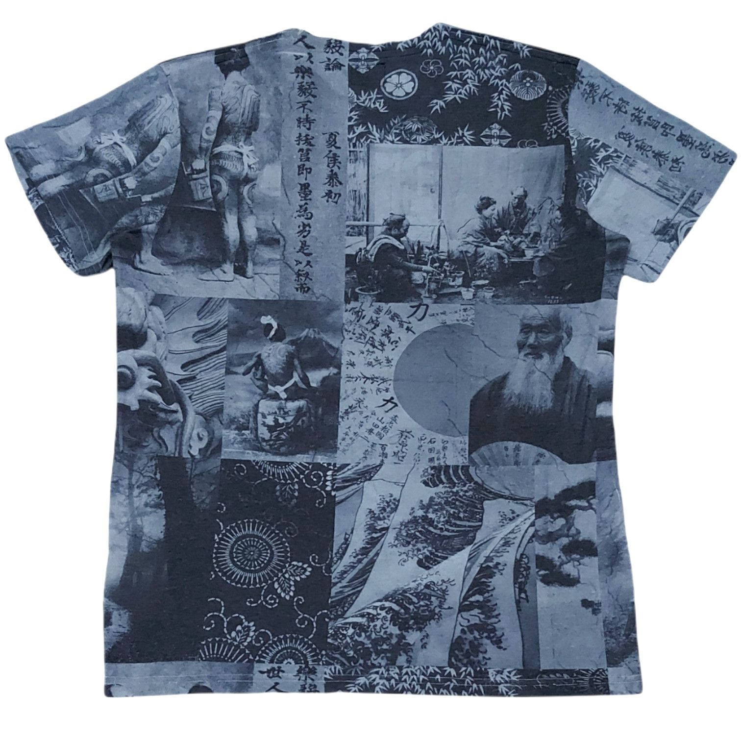 Other RARE! !SOLID JAPANESE YAKUZA COLLAGE ART OVERPRINT Size US L / EU 52-54 / 3 - 2 Thumbnail